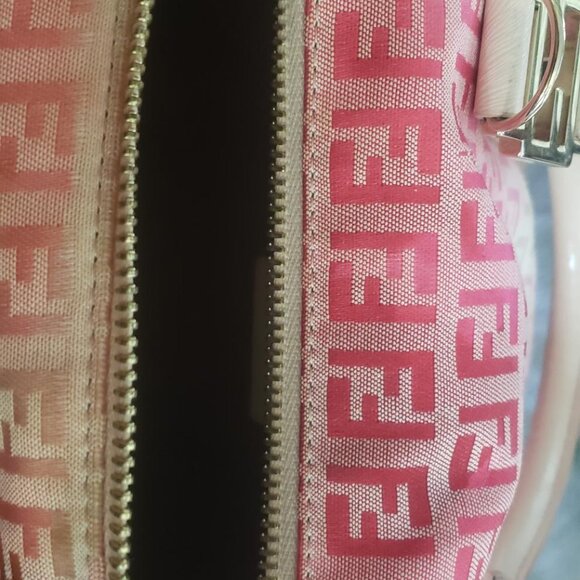 Fendi RARE Limited Edition Floral Zucchino Vitello Bauletto Boston Bag - Picture 6 of 16